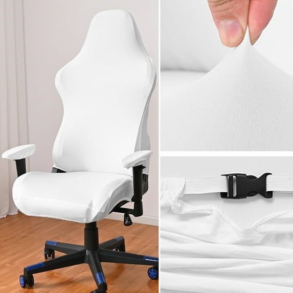 Gaming Chair Covers Office Computer Chair Slipcovers Stretch Washable Slipcovers for Armchair Game Chair Computer Boss Chair, Washable Stretch Computer Chair Protector Office Chair covers