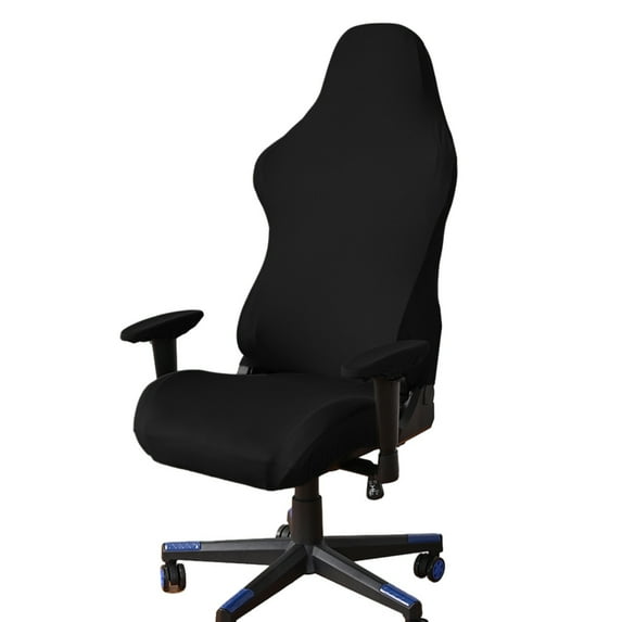 Gaming Chair Covers Stretch Washable Computer Chair Slipcovers for Armchair, Swivel Chair, Gaming Chair,Computer boss Chair (Black)