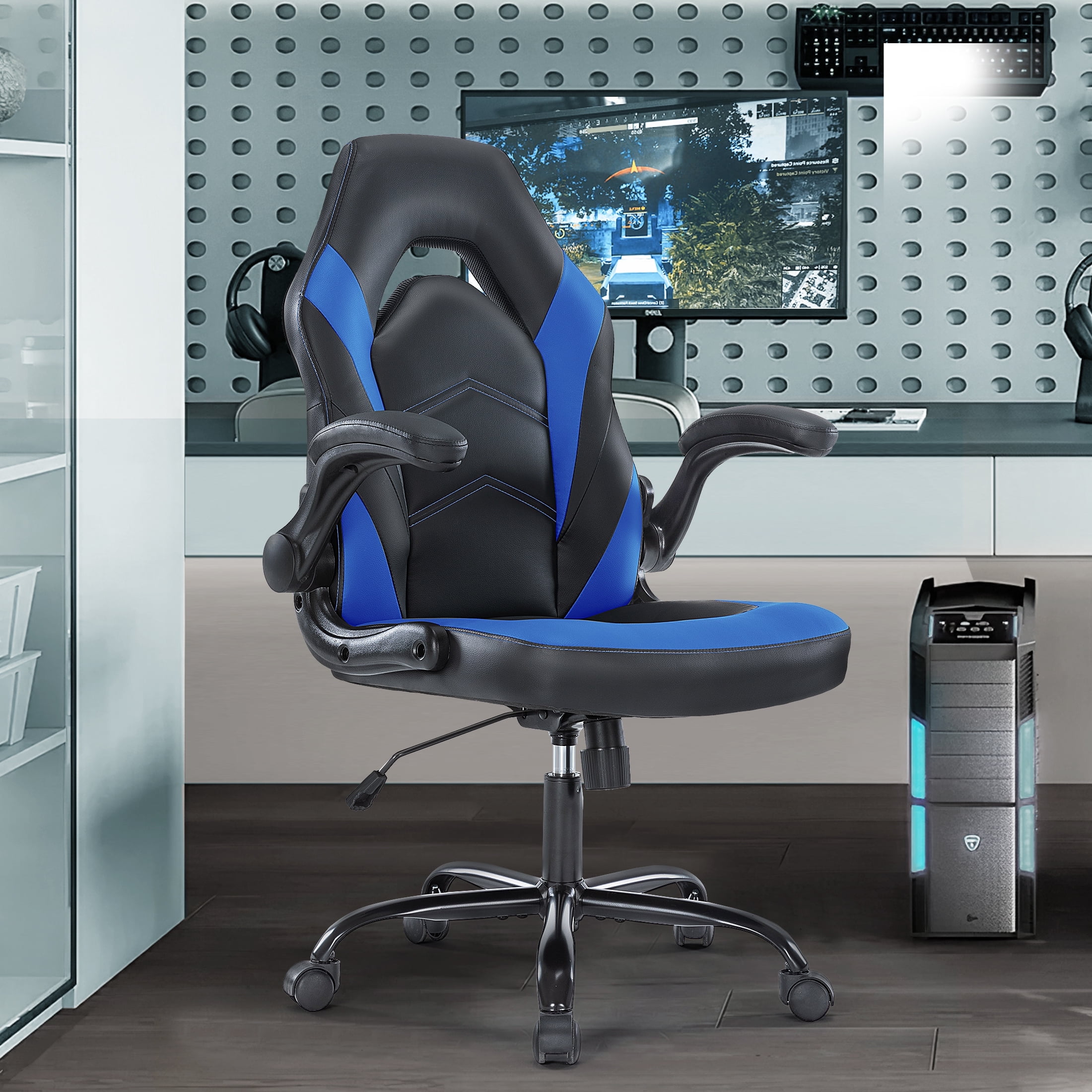 Ergonomic Gaming Chair with Adjustable Armrest and Kuwait Ubuy