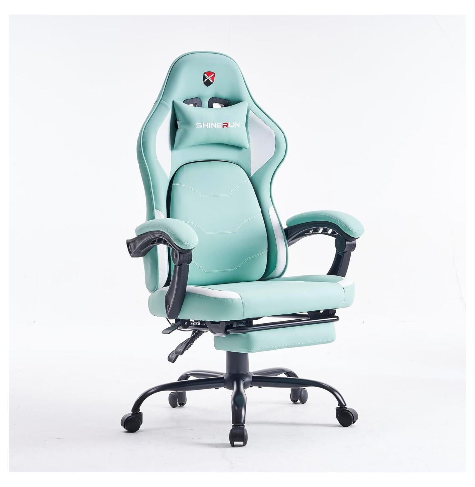 Gaming Chair, Video Game Chairs with Movable Backrest, Ergonomic ...