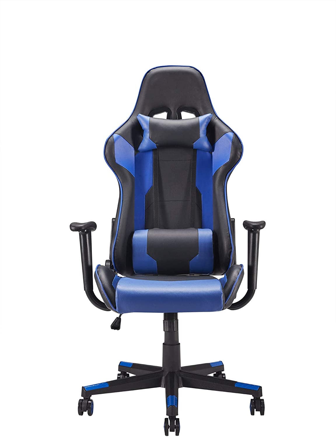 Gaming chair black blue sales