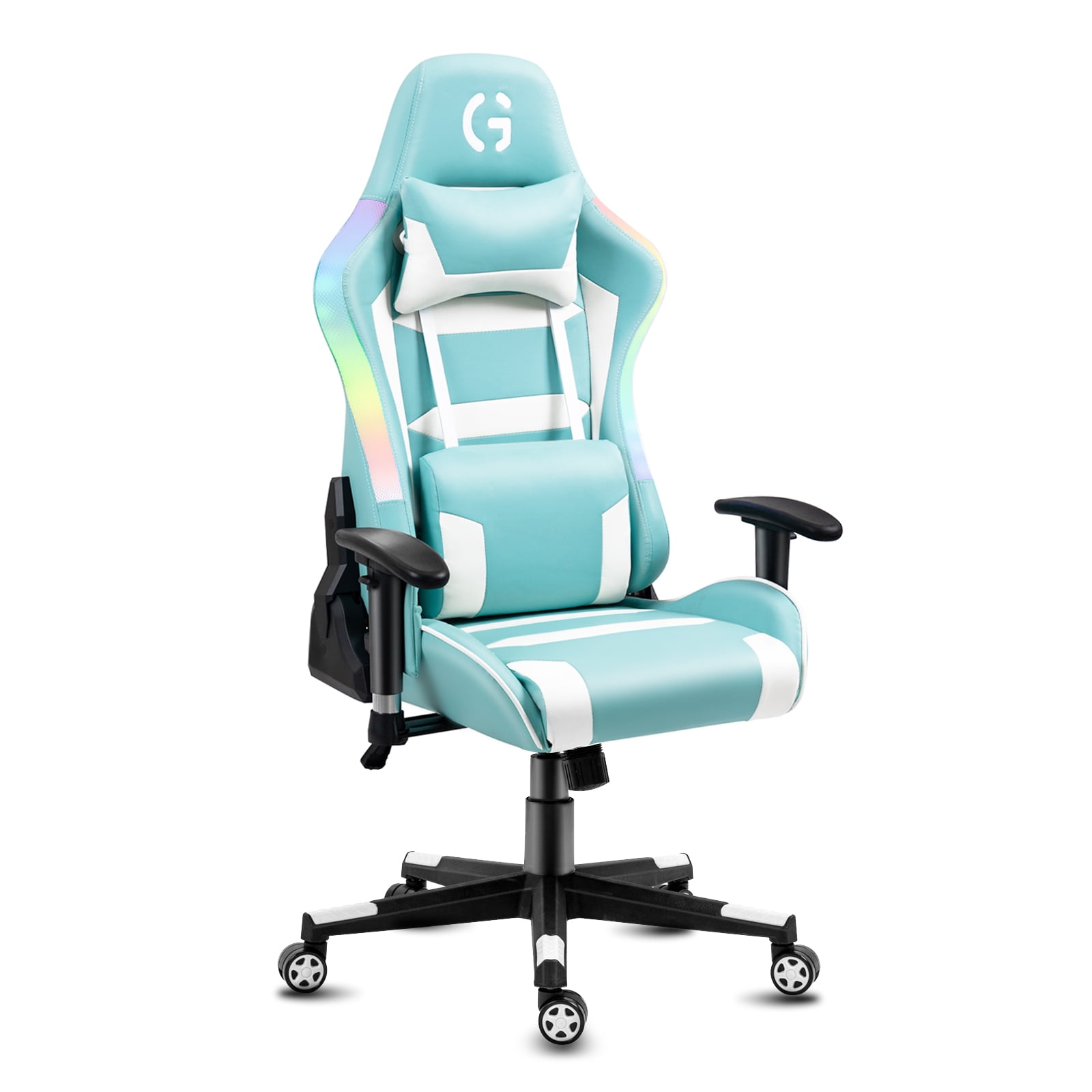 Free Shipping! Gaming Chair with LED RGB Lights Ergonomic Office
