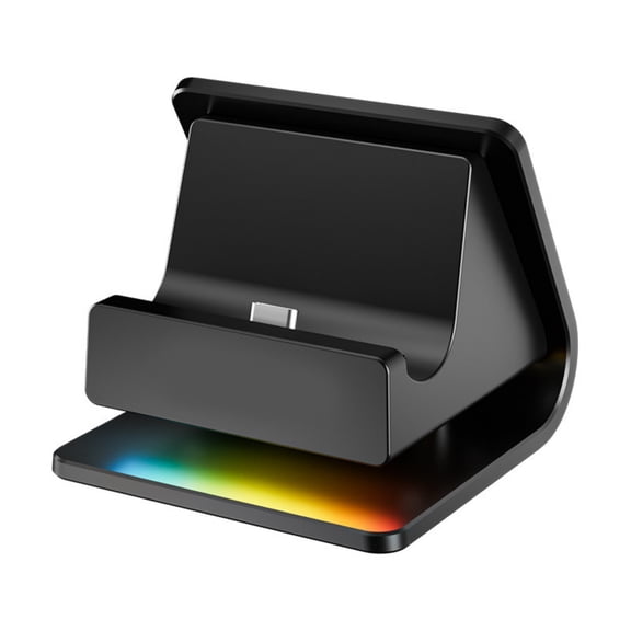 Gaming Console Charging Station Dock Quick Release Design 60W Fast Charging Customizable Dynamic Lighting Mode