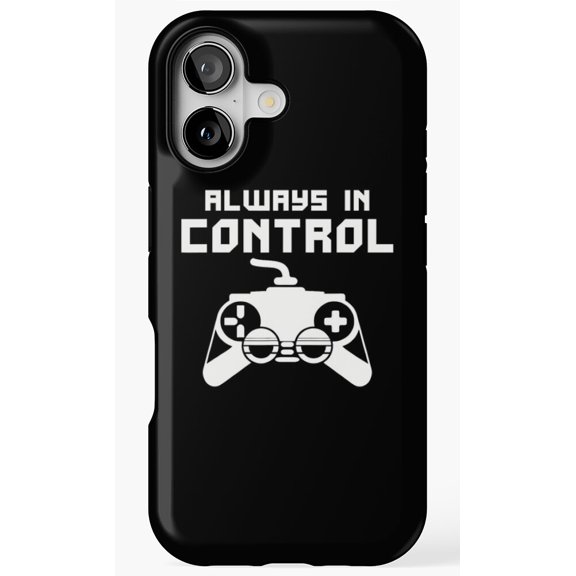 Gaming Console Controller Gamer Always Control Phone Case for iPhone 11 12 13 14 15 16 17 Pro Max