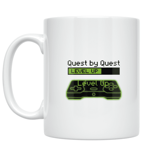 Gaming Console Design - Gamer Enthusiast - 11 oz Ceramic Coffee Mug