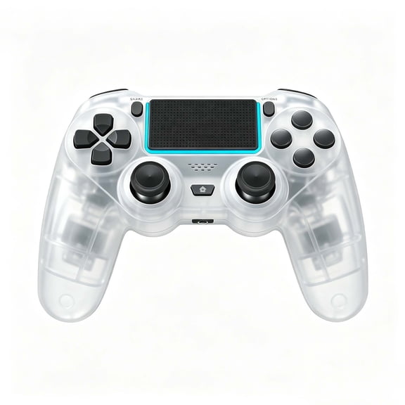 Gaming Controller Compatible with P-4/SLIM/PRO/PC, Wireless Controller Game Remote Support Vibration Feedback/6-Axis Gyro/Audio Jack