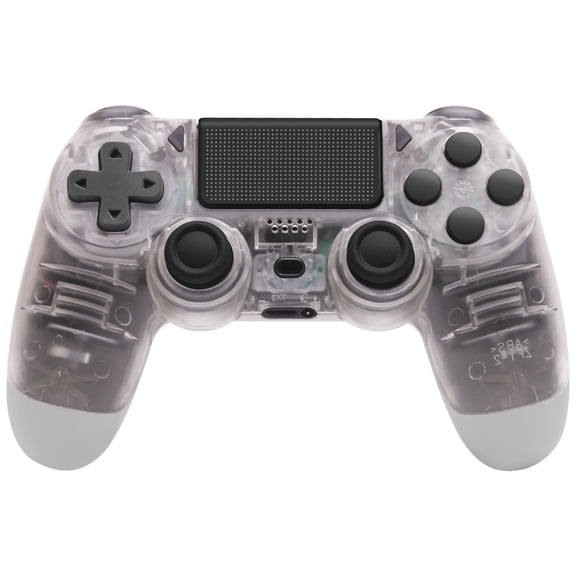 Gaming Controller Compatible with P-4/SLIM/PRO/PC, Wireless Controller Game Remote Support Vibration Feedback/6-Axis Gyro/Audio Jack