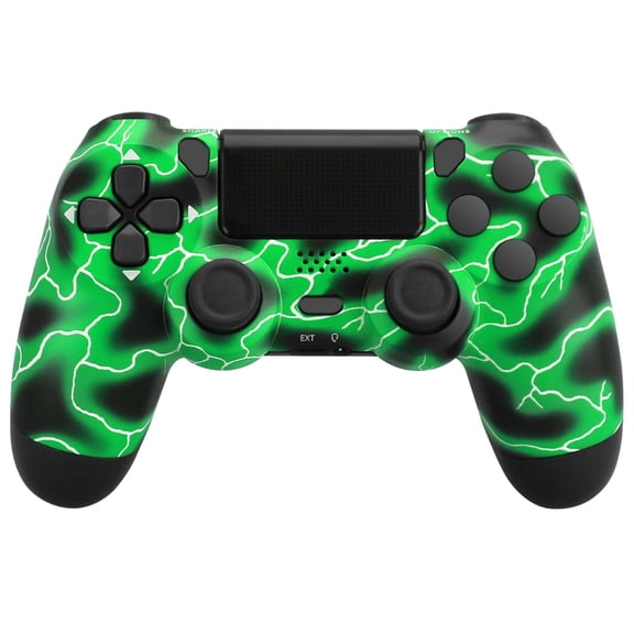 Gaming Controller for P4/Slim/Pro & PC, Wireless Controller with Dual Vibration & 6-Asix Gyro Motion Control