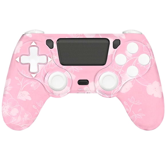 Gaming Controller for P-4/Slim/Pro & PC, Wireless Controller with Dual Vibration & 6-Asix Gyro Motion Control