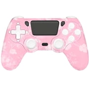 Gaming Controller for P-4/Slim/Pro & PC, Wireless Controller with Dual Vibration & 6-Asix Gyro Motion Control