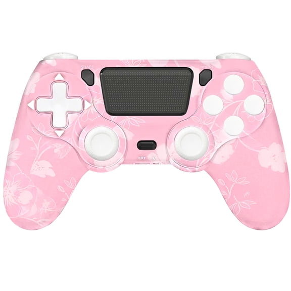Gaming Controller for P4/Slim/Pro & PC, Wireless Controller with Dual Vibration & 6-Asix Gyro Motion Control