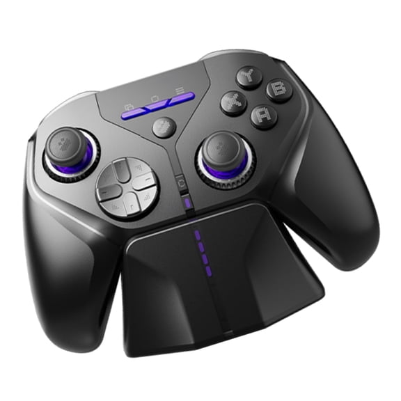 Gaming Controller with 4096 Levels Sampling Gamepad & Double Activate Mode Wireless Gamepad ABS for Competitive Play