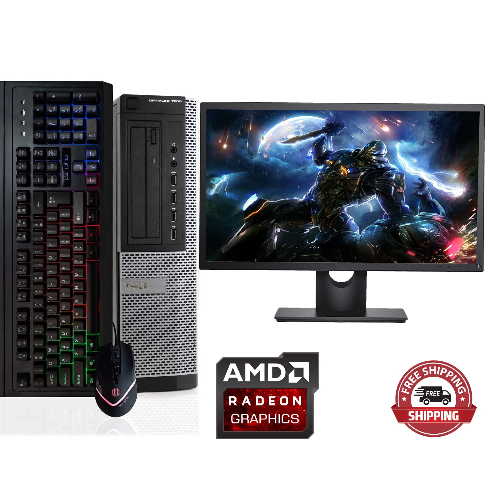 Gaming DELL OptiPlex 7010 Desktop Computer PC Intel QuadCore i5