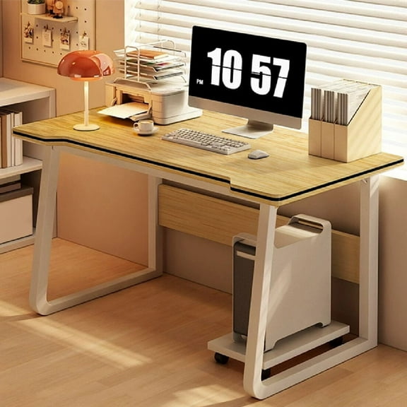 Gaming Desk Computer Writing Table Student Art Modren Simple Style PC Wood Suitable for Home, Office.