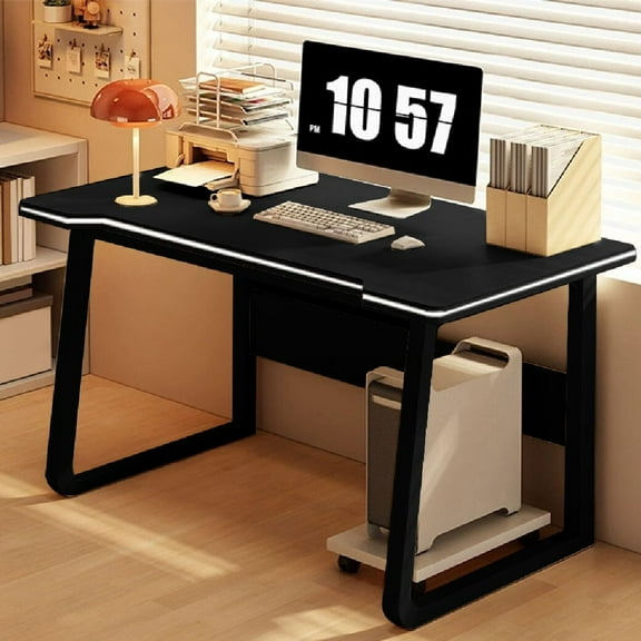 Gaming Desk Computer Writing Table Student Art Modren Simple Style PC Wood Suitable for Home, Office.