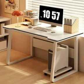 Modern Desk Computer Table Simple Style Office Writing Desk Industrial ...