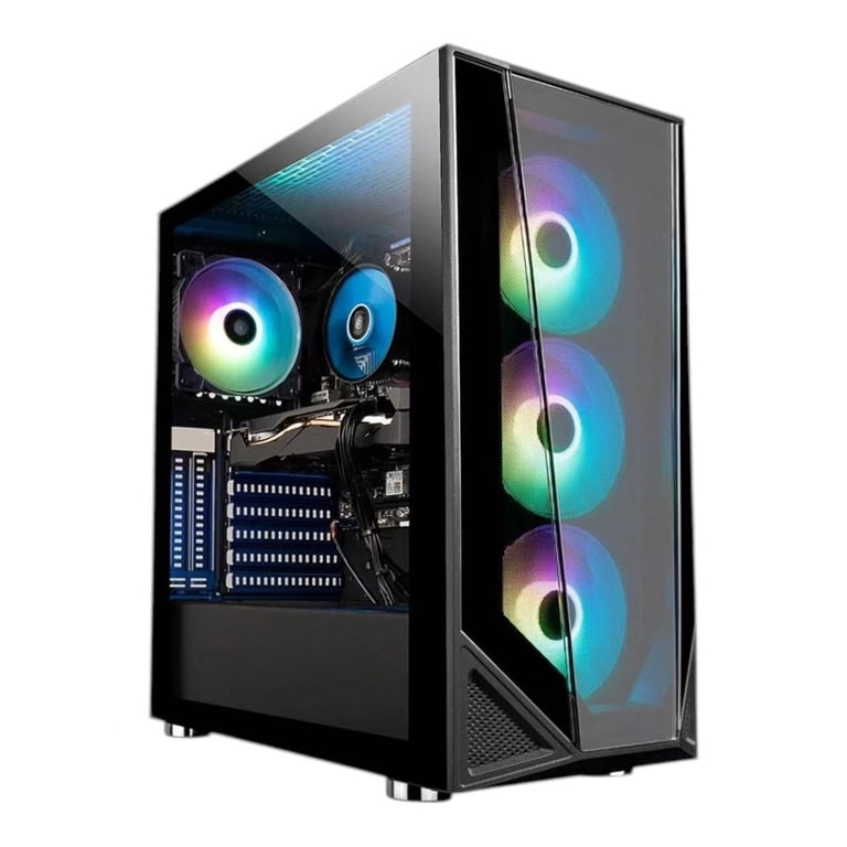 Ryzen5 2400G 新品SSD Win11Pro Office2021 Foxtec Gaming Desktop Computer, AMD Ryzen 5 2400G, 16GB Ram, 512GB
