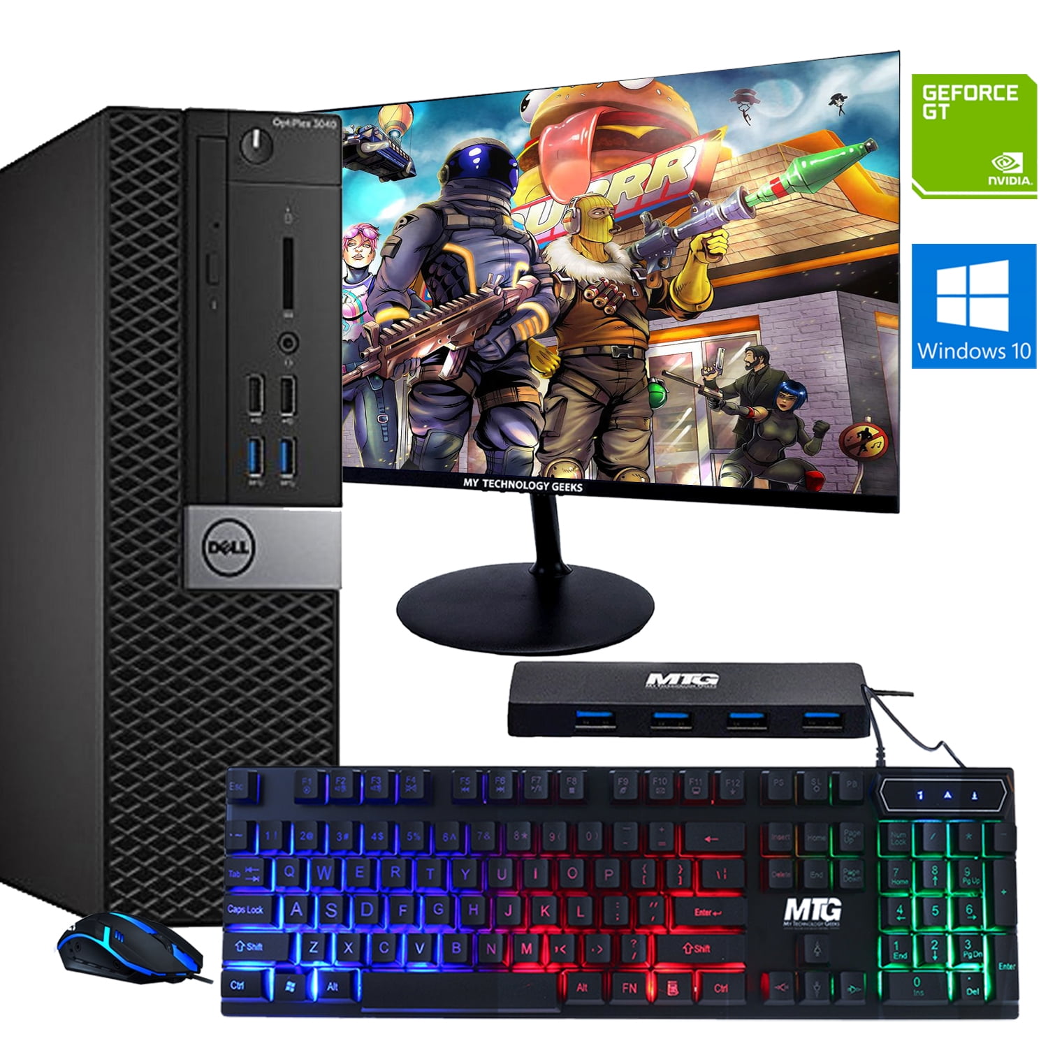 Gaming Desktop Dell OptiPlex 3040 i76th gen, 8GB RAM, 128GB SSD, 1TB