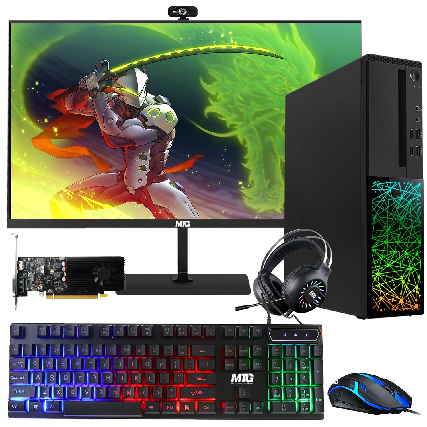 Pc Gamer Barato Completo Intel I5 16gb Hd 1tb Monitor 19