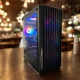 thumbnail image 1 of Liquid Cooled Gaming PC Desktop,Intel i7-10700KF,RTX2070,16GB DDR4,400GB SSD+4TB HDD,650W PSU,Windows11,WiFi6,BT5.4,RGB Keyboard & Mouse, 1 of 8