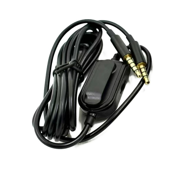 Gaming Experience Cable Part 2M Wired Headset Audio Cable  Inline Mute for Astro A10 A40 A30 A50