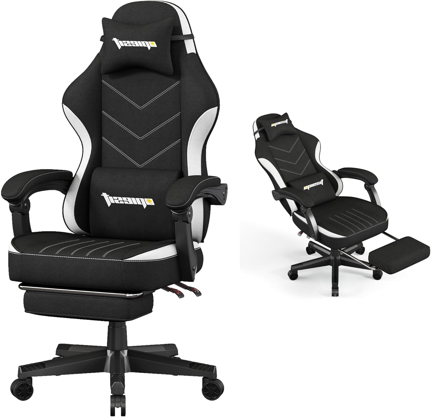 Gaming ,Fabric Computer with Pocket Spring Cushion,400 lb Load Capacity ...