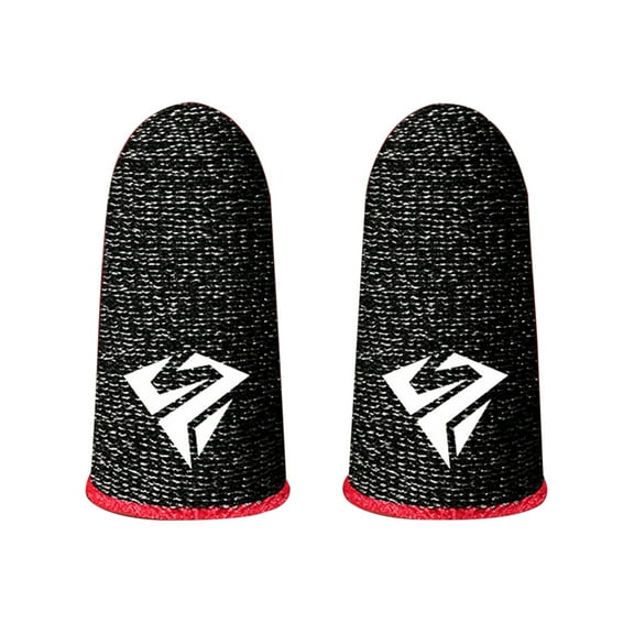 Gaming Finger Sleeves Anti-slip Sweatproof Ultra-thin Touch Screen Gloves Fingertip Cover for Mobile Game