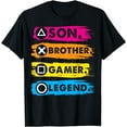 thumbnail image 1 of Gaming Gifts For Teenage Boys 8-12 Year Old Christmas Gamer T-Shirt, 1 of 3
