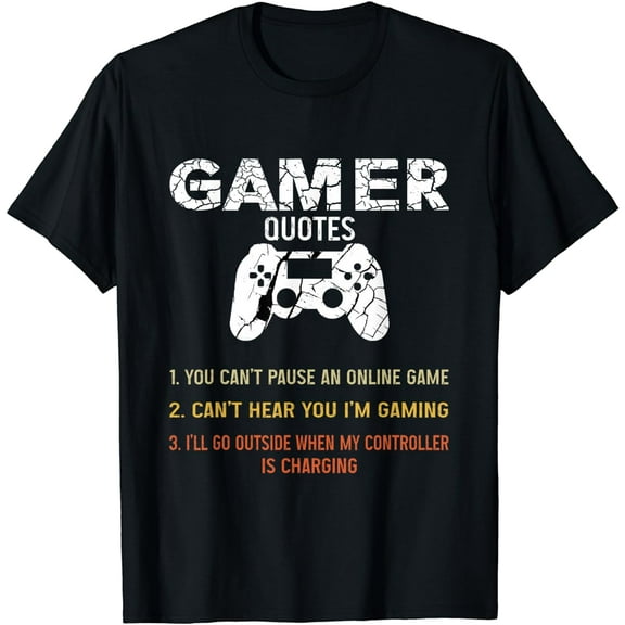Gaming Gifts For Teenage Boys 8-16 Year Old Gamer T-Shirt