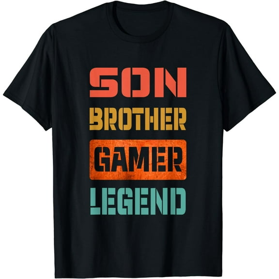 Gaming Gifts for Teenage Boys Video Gamer Age 8-16 Old Gamer T-Shirt