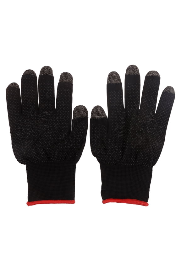 Gaming Glove Sweat Proof Non-Scratch Sensitive for Gaming Full Finger Thumb Sleeve Gloves For Game Con
