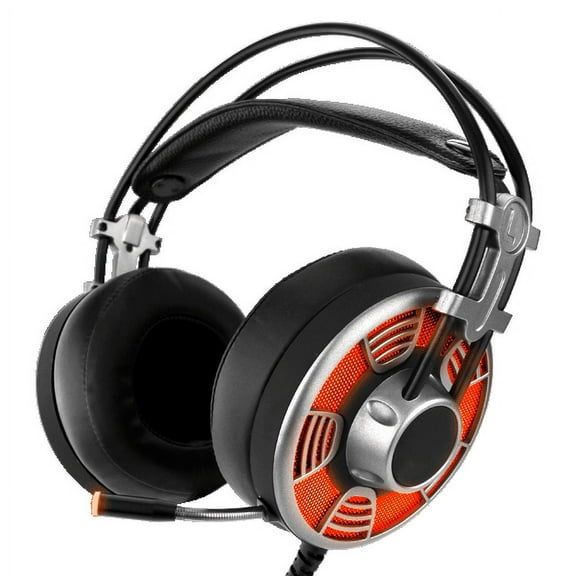 Gaming Headset LED Headphones With Mic 7.1 Stereo Surround Sound for PC PS4 Slim