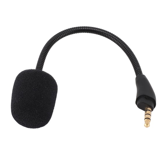 Gaming Headset Microphone, 3.5mm 4,Pin Gold Plated, Clear Voice For Immersive Gaming