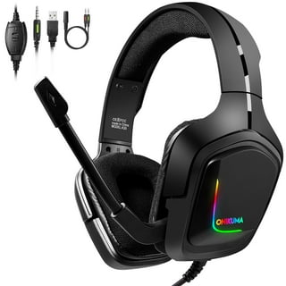 TRITTON Kunai Pro 7.1 Virtual Surround Sound PC Gaming Headset with USB  Cable, Gaming Headphone with Soft Memory Earmuffs Compatible with PC, PS4