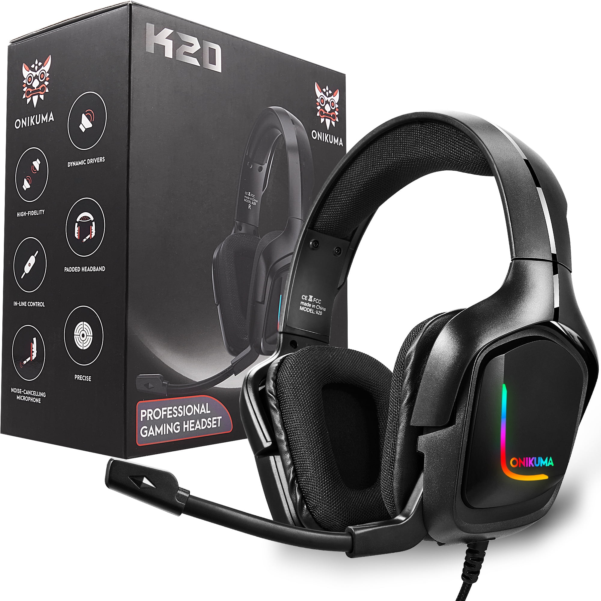 Ps4 Onikuma Gaming Headphones ONIKUMA Gaming Headset With Mic