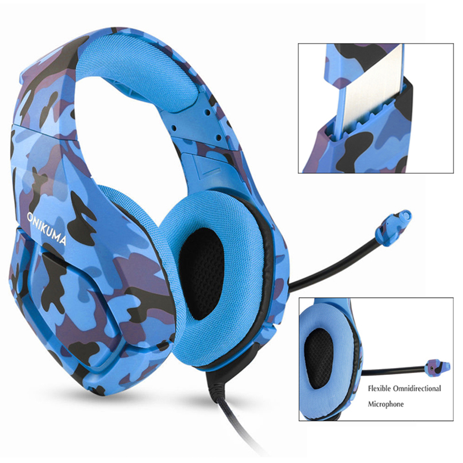 Gaming Headset with Mic Game Changing Premium 3D HD Stereo Sound Video