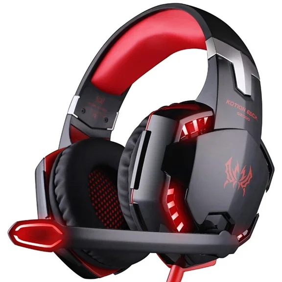 Gaming Headset for PS4, Xbox, PC, PS5 Noise Cancelling Over Ear Headphones + Mic