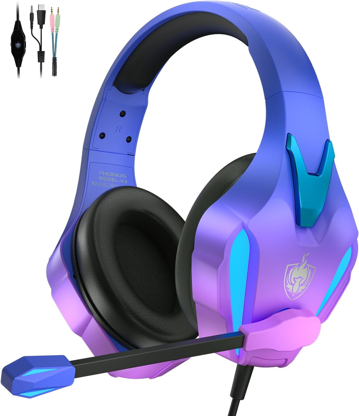 Purple Xbox 1s Headphones Xmenha Cat Ear Headphones Purple Gaming