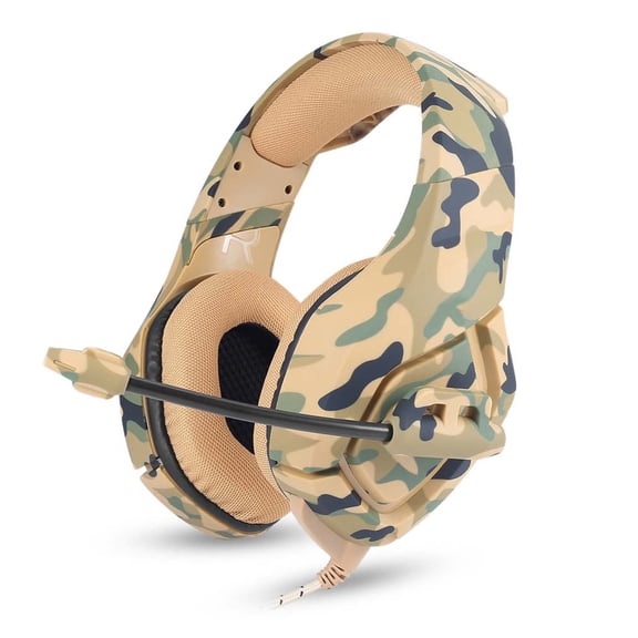 Gaming Headset with Adjustable Soft Microphone with Excellent Voice Pick Up