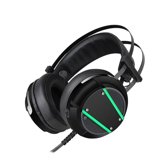 Advanced Gaming Headsets With Soft Ear Cushions, Flexible Microphone, LED Effect Immersive Sound Quality Headphone