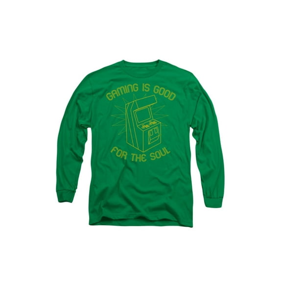 Gaming Is Good For The Soul Funny Adult Long-Sleeve T-Shirt