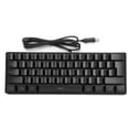 Gaming Keyboard FN Combination Shortcut Keys 61 Keys 5 Adjustable