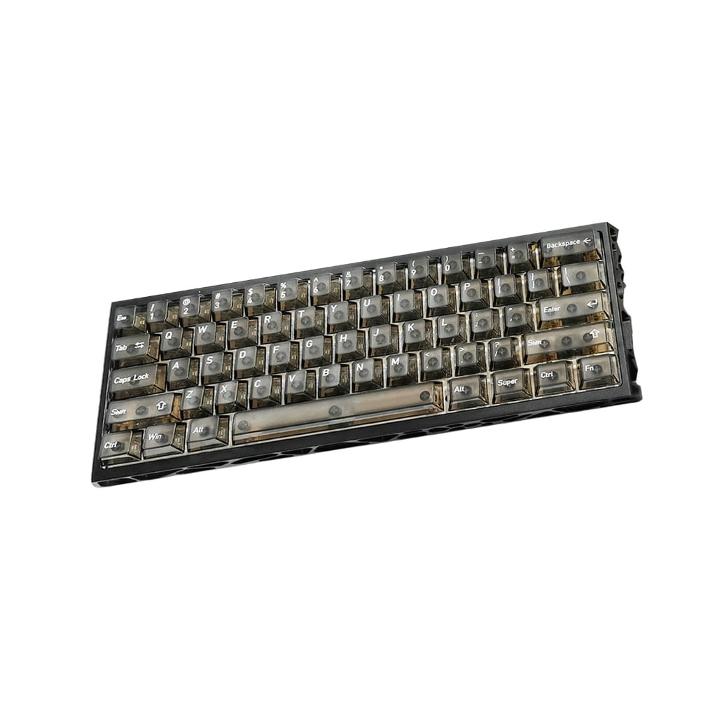 Gaming Keyboard Full Aluminum Hollow Frame Switches Programmable Color Backlit Corded Connection