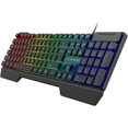 Gaming Keyboard, Full Size Keyboard With Ergonomic Wrist Rest, 104 Keys