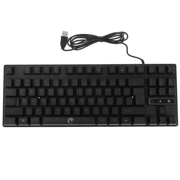 Gaming Keyboard Keyboards Rainbow LED Color Lighting Office