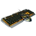 thumbnail image 1 of Gaming Keyboard Mechanical Keyboard and Mouse V1, 104 Key USB Wired RGB LED Backlit Set, 1 of 7
