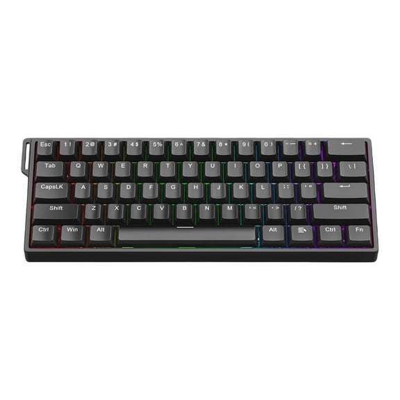 Gaming Keyboard, Silent Mechanical Keyboard, Computer Keyboards - Magnetic Side Engraved Keycaps for Esports Gaming, Fast Response, Ergonomic, Customizable Rgb Backlight, Plug and Play for Desktop