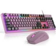 thumbnail image 1 of Gaming Keyboard and Mouse Combo, K1 RGB LED Backlit Keyboard with 104 Key, 1 of 7