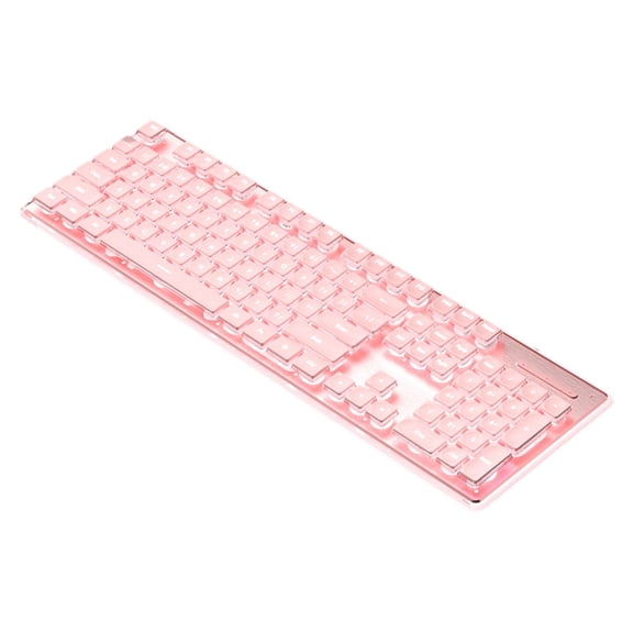 Gaming Keyboards Mechanical Silents USB Connection 104Key RGBs Illuminated Waterproof For Laptop