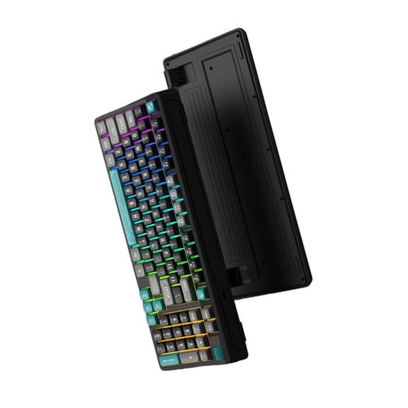 Gaming Keyboards With Responsive Mechanical Feel Dedicated Volumes Control Compact 97Key Layout ABS Construction